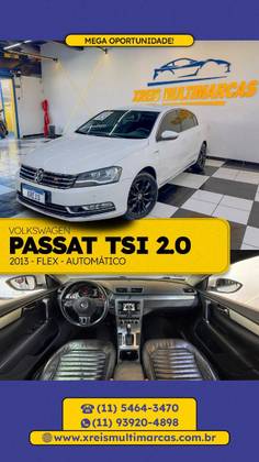VOLKSWAGEN PASSAT 2.0 TSI 16V GASOLINA 4P AUTOMATIZADO